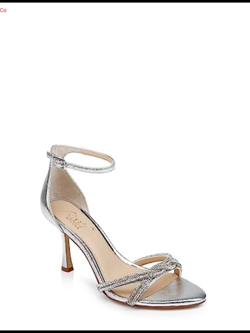 Glitter Straps Stiletto Heels Open Toe Lace Up Formal Sandals